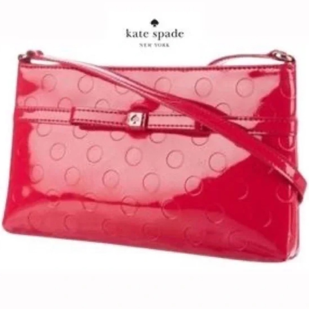 Kate Spade New York Camellia Amy Street Crossbody Chili Cherry Red